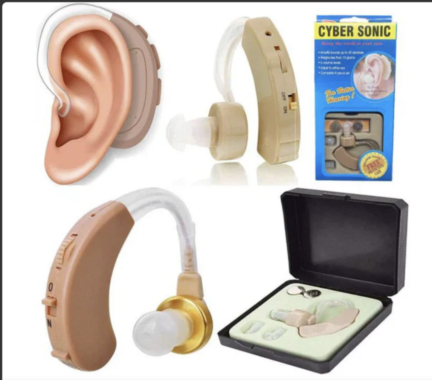Audífono Amplificador de Sonido 🔊 Recupera la Claridad Auditiva 2x1🎉🎁+ENVIO GRATIS‼️
